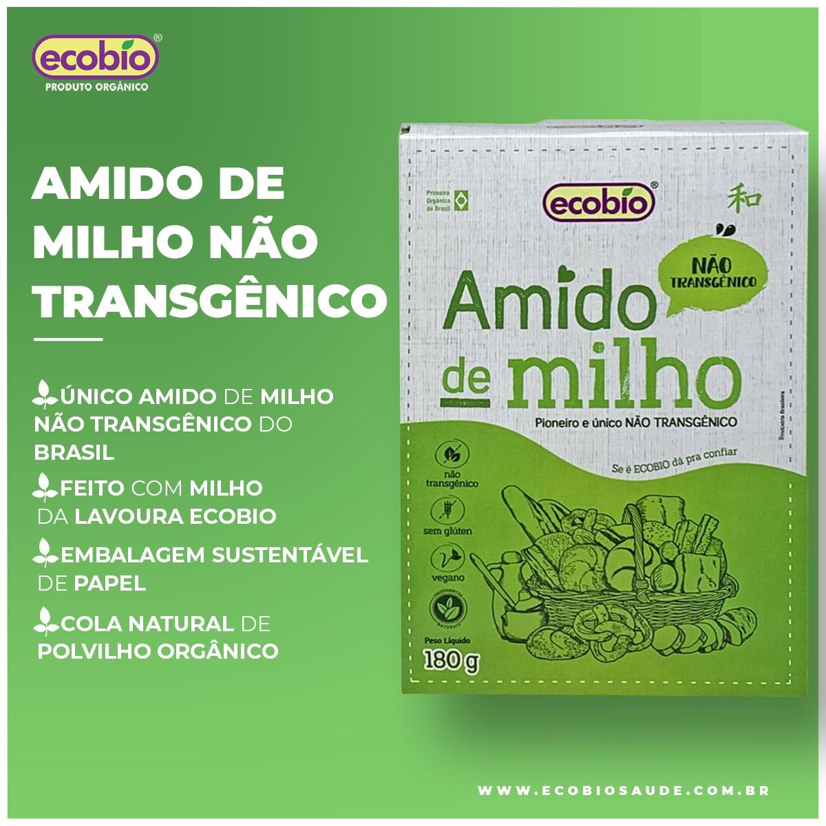 Amido de Milho Não Transgênico